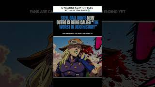 Is 'Steel Ball Run's' New Outro ACTUALLY That Bad?! 😱 #JoJo #steelballrun #anime #shorts #fyp