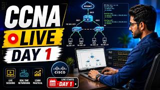 CCNA Live Training 2026 | Day-1| Network Engineer Complete Course 👍