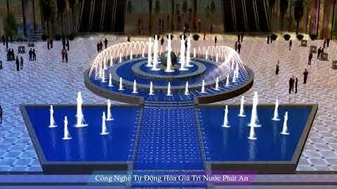 Nhạc nước quảng trường trung tâm - Quảng trường nhạc nước
