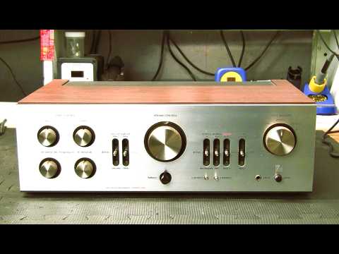 Luxman L80V Amplifier Evaluation - YouTube