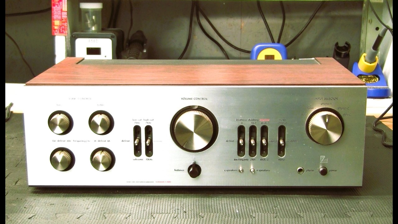 Luxman L80V Amplifier Evaluation - YouTube