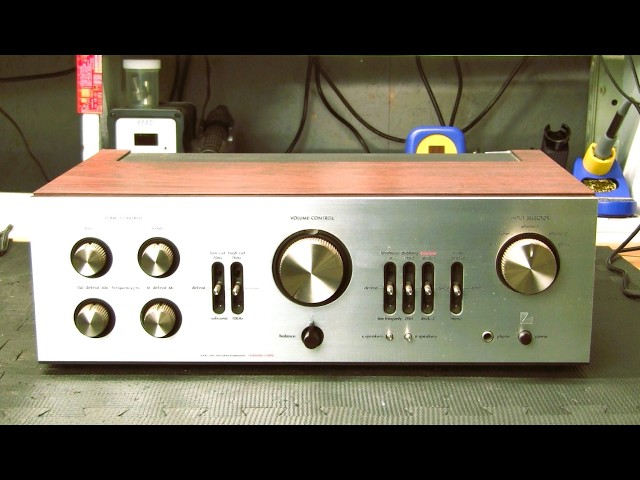 Luxman L80V Amplifier Evaluation - YouTube