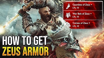 How To Get Zeus Armor in God of War Ragnarok! (Best Armor)
