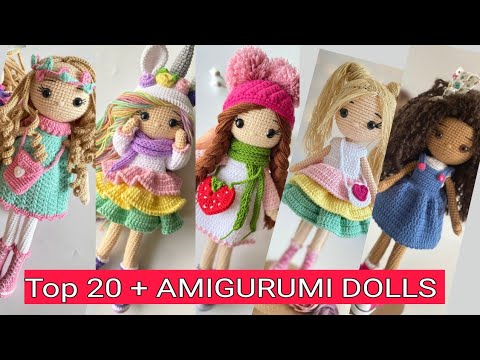 How to CROCHET AMIGURUMI KD DOLL |crochet doll | crochet amigurumi | Amigurumi tutorial