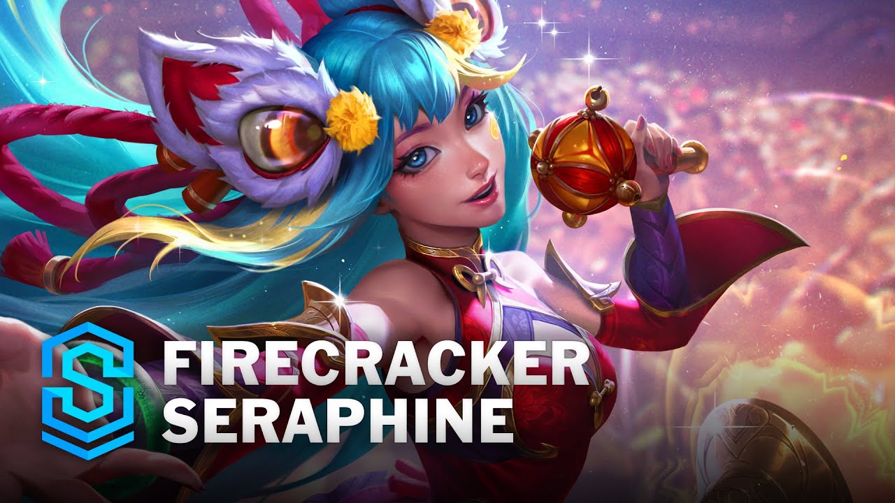 Firecracker Seraphine Skin Spotlight - League of Legends