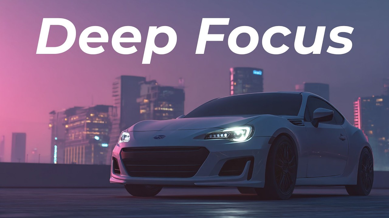 [EDM Chill Mix] Deep Focus | Deep Study & Reading | 2 Hours 30 Minutes of Calm Midnight Tokyo