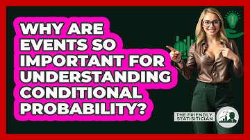 Why Are Events So Important For Understanding Conditional Probability? - The Friendly Statistician