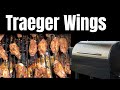 Crispy Smoked Chicken Wings on a Traeger