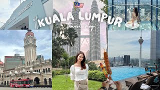 4 Days in Kuala Lumpur Vlog | KL Tower, Alor Street, Dataran Merdeka