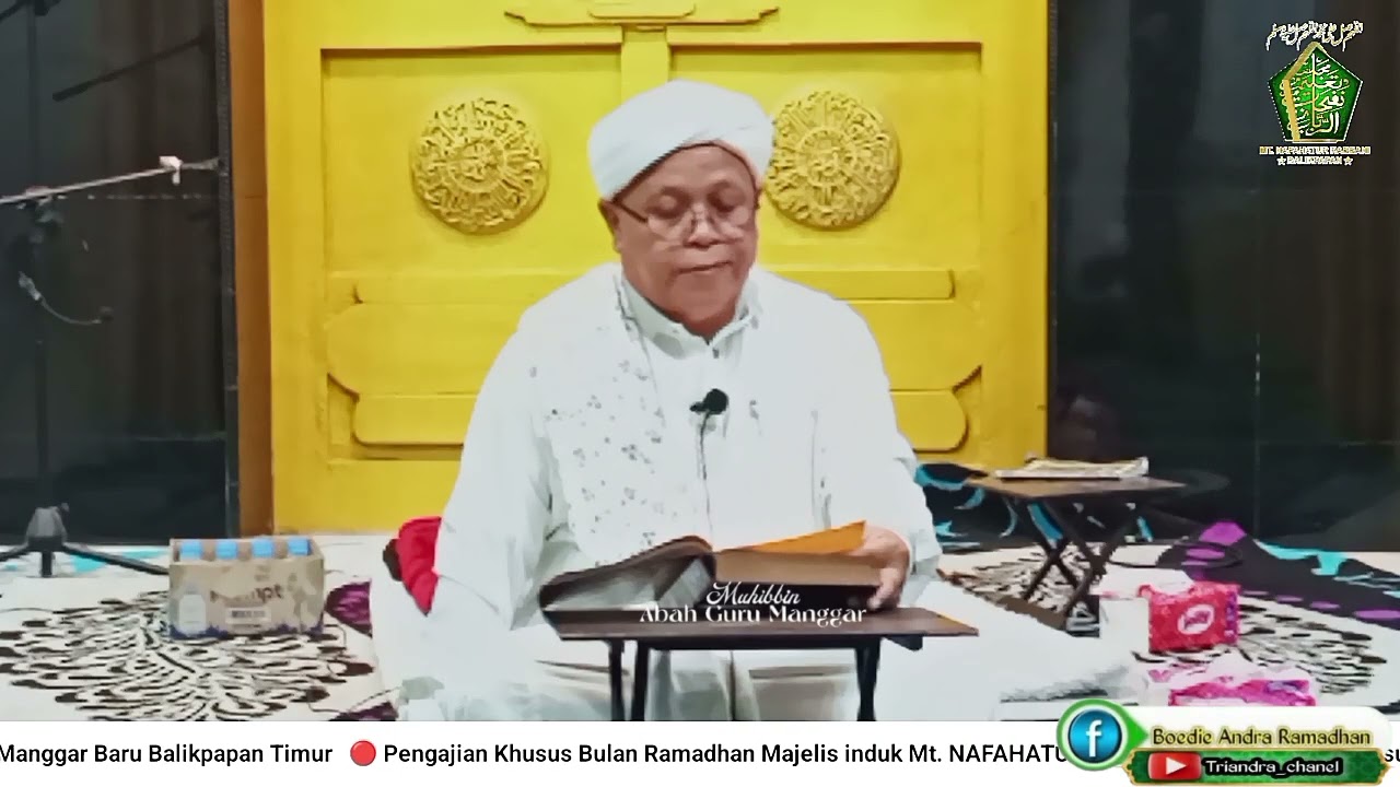 Pengajian khusus bulan Ramadhan Kajian Kitab Minhajul Abidin # Malam 20 Ramadhan