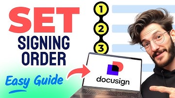 How to SET SIGNING ORDER in DocuSign (Step by Step) 2025