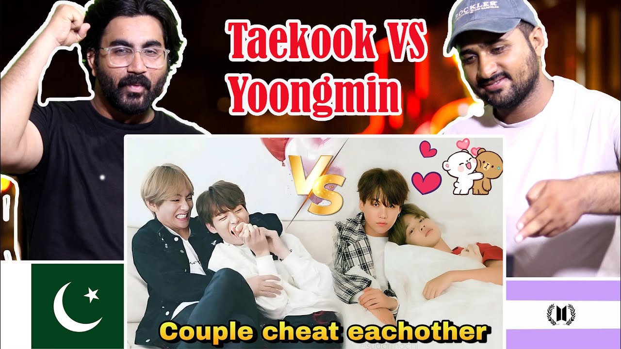 Pakistani Reaction on BTS Taekook VS Yoongmin // Hindi dubbing // Part-2