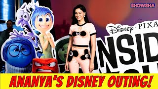 Ananya Panday Looks Gorgeous As She Attends Inside Out 2's Special Launch Event I WATCH