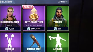 fortnite tracker skin is in the item shop not clickbait - daily items fortnite tracker