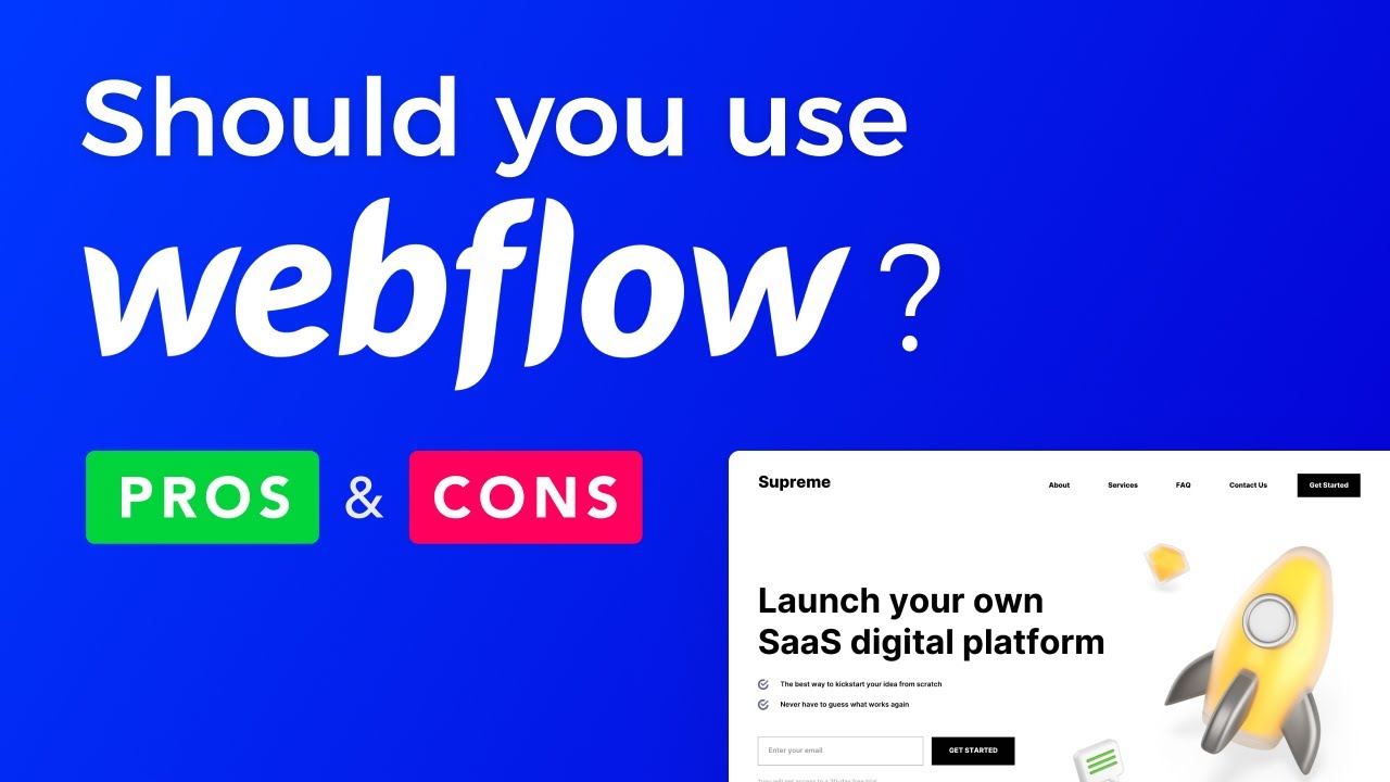 Should You Use Webflow as a UI/UX Designer in 2022 - YouTube