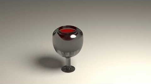 Morphing Wine Glass Animation