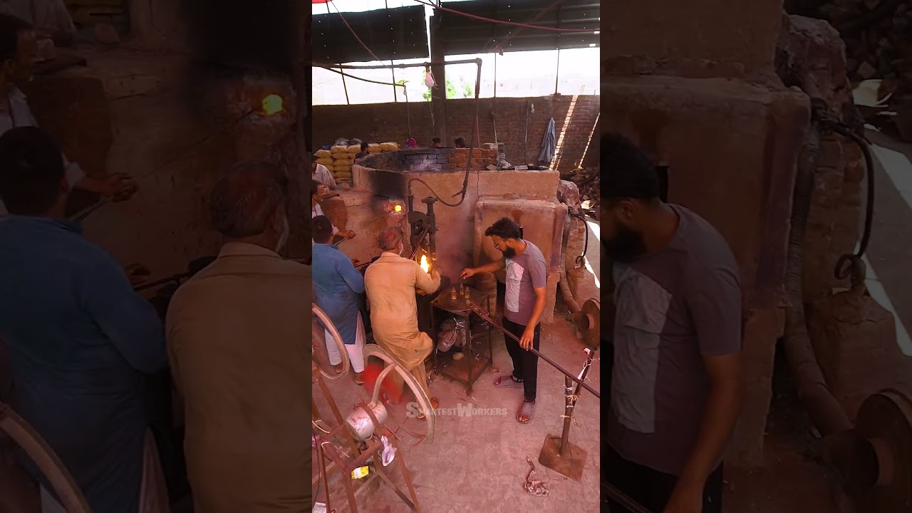 Crafting Mini Glass Bottles from Scrap Glass