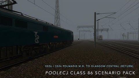 Train Simulator 2020: AP Class 86 | Polmadie M.D. to Glasgow Central (return)