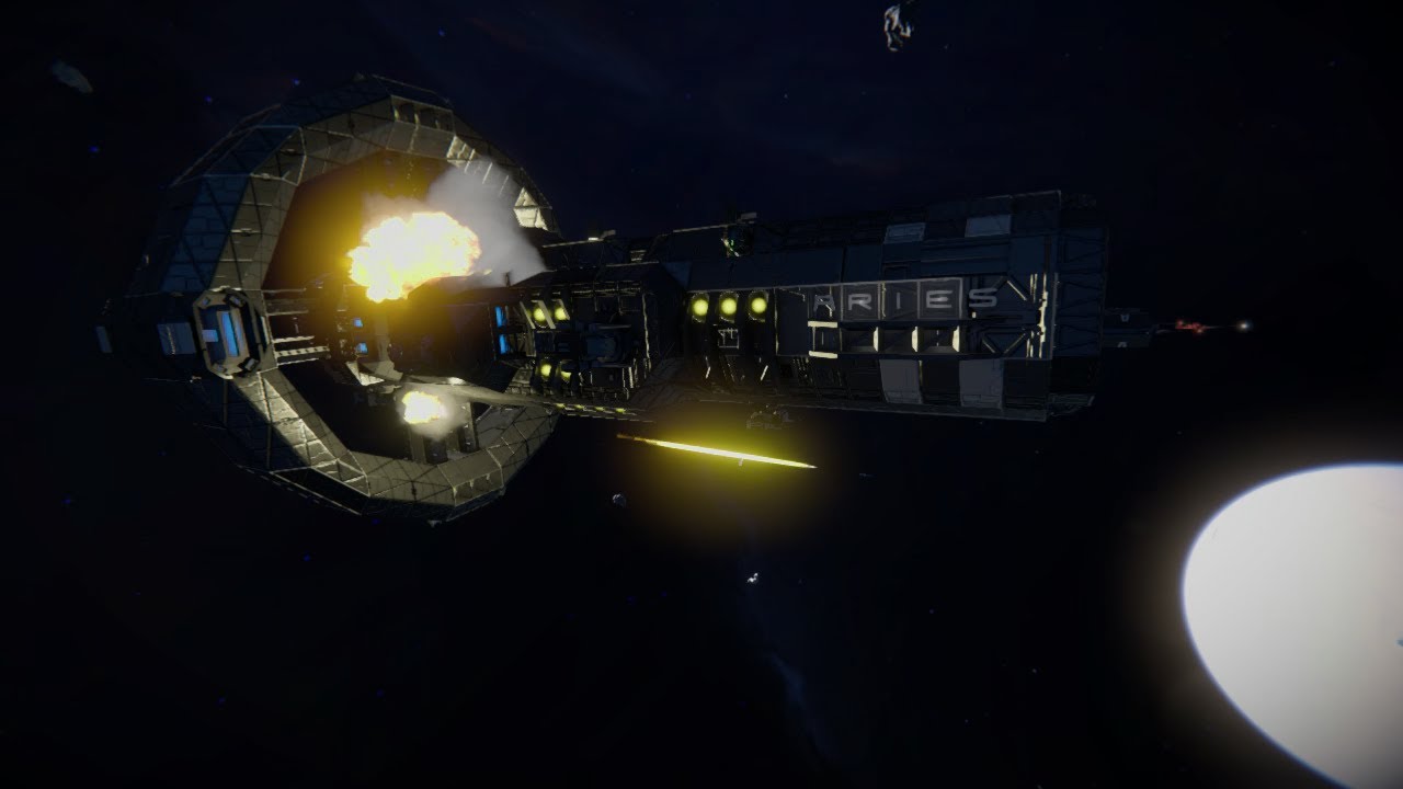 The Aries!! A space engineers showcase - YouTube