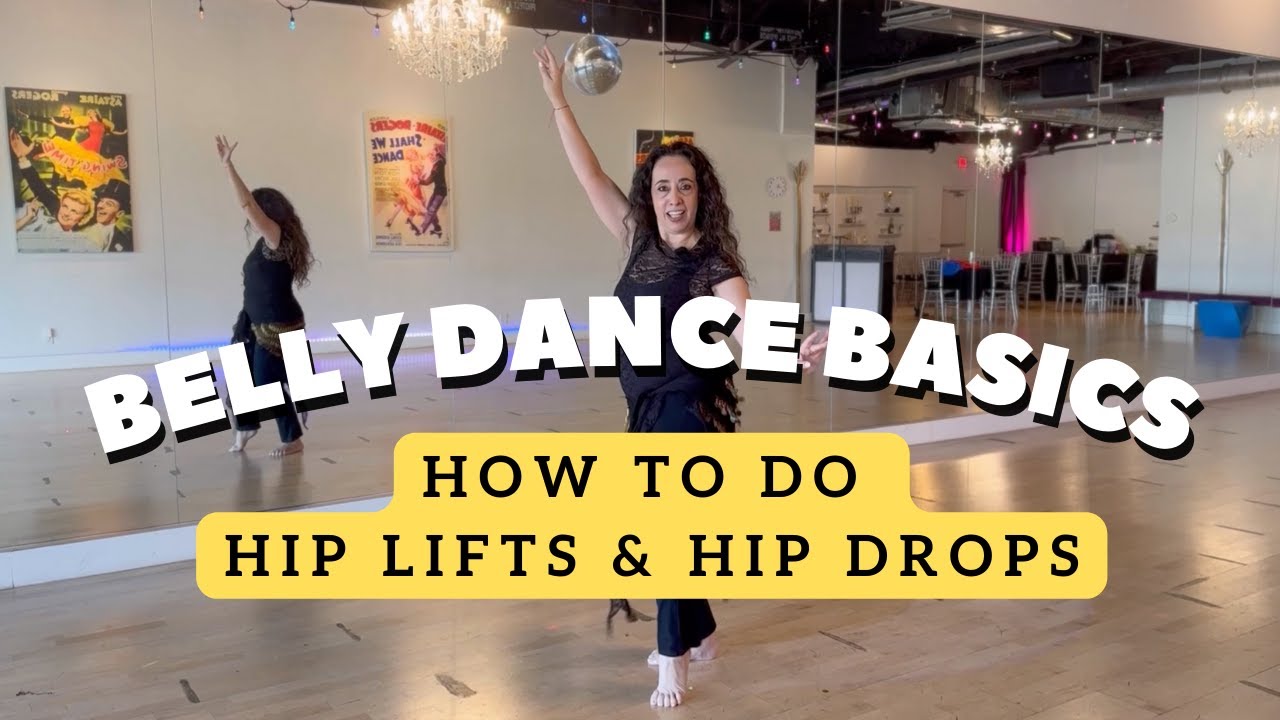 Belly Dance Basics Tutorial: How to do Hip Lifts & Hip Drops #bellydance #bellydancer #hipdrop