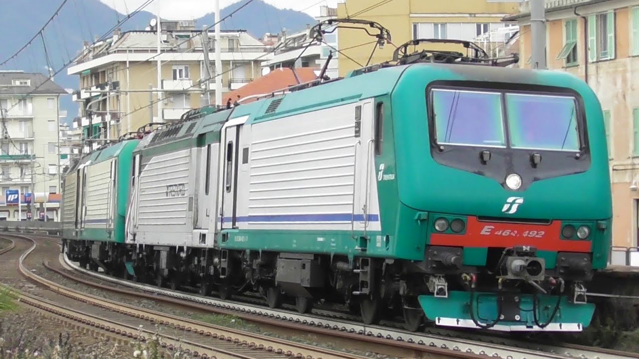 Treni in transito del mese di Novembre sulla linea Tirrenica Genova - La Spezia