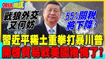 習近平稀土重拳打暴川普挨批戰狼外交 | 美國忘了誰先開啟貿易戰?【頭條開講】精華版 @中天電視CtiTv