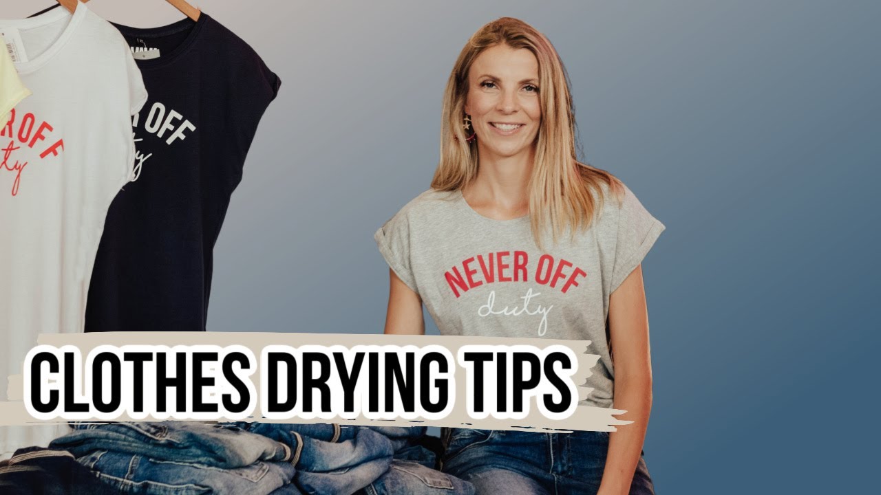 Tips for drying clothes in winter YouTube