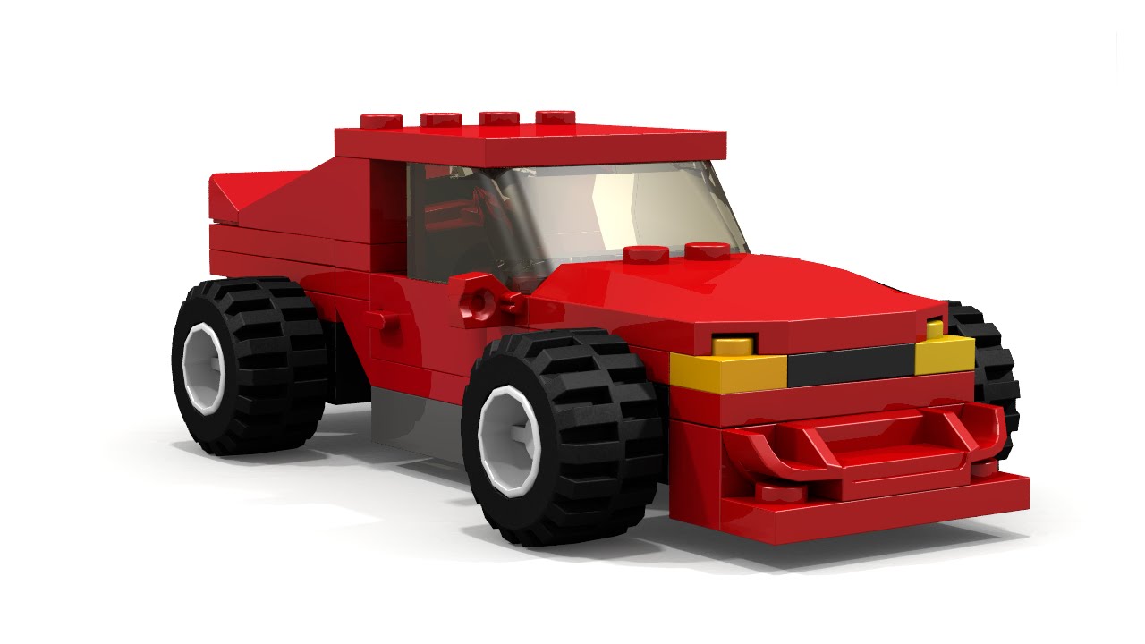 MOC] LEGO Stock Race car Tutorial - YouTube