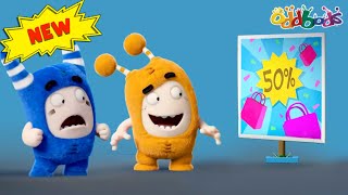 oddbods new shopping haul funny cartoons for kids