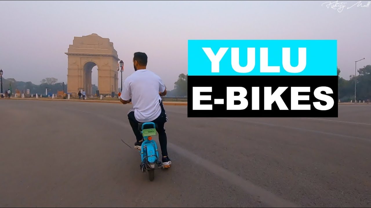 Yulu Electric bikes in Delhi(everything you need to know) YouTube