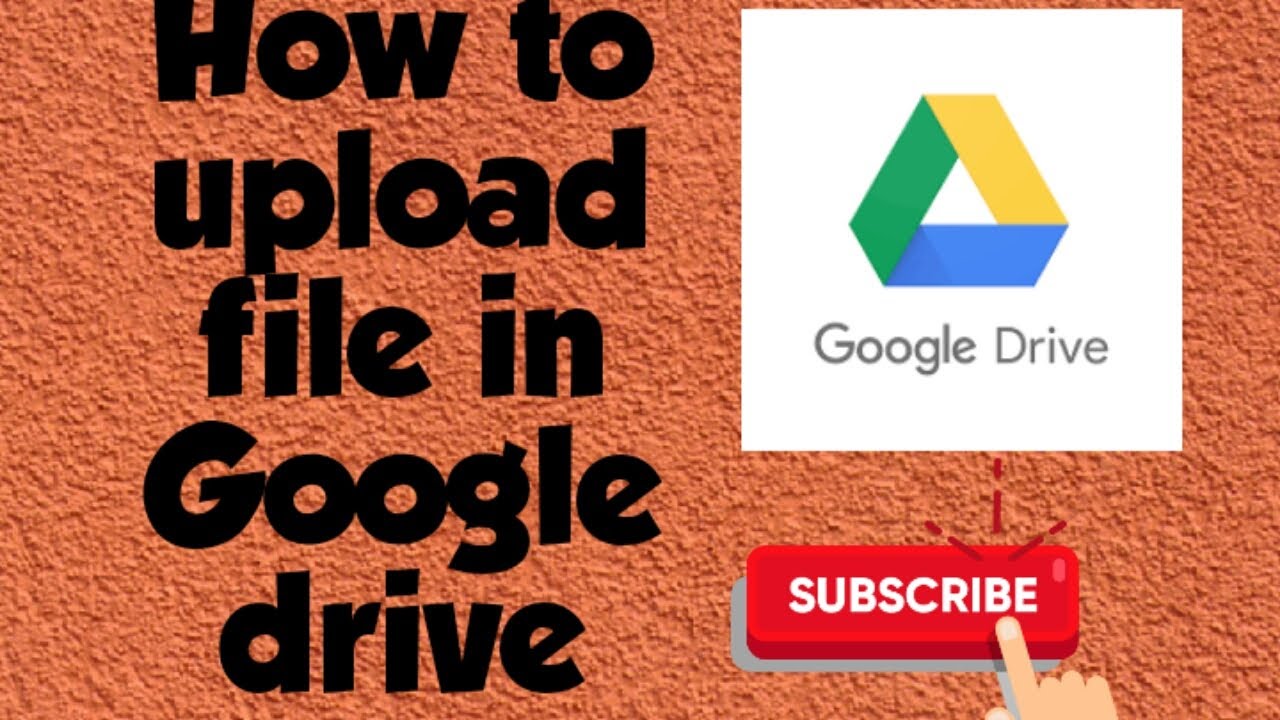 How to upload file on google drive - YouTube