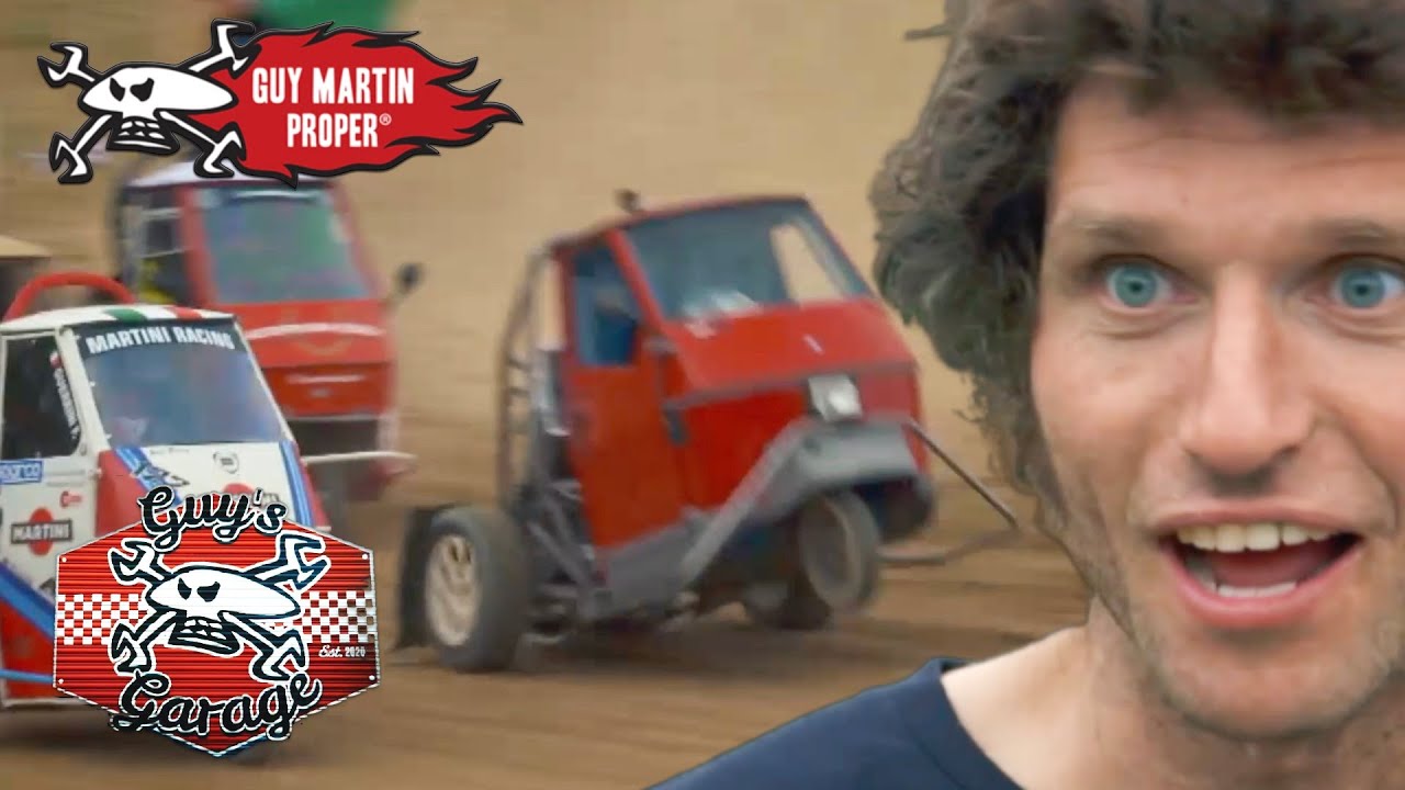 Guy's MAD Piaggio Ape race | Guy Martin Proper