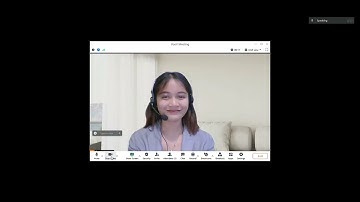 Setting my VooV Meeting for Class