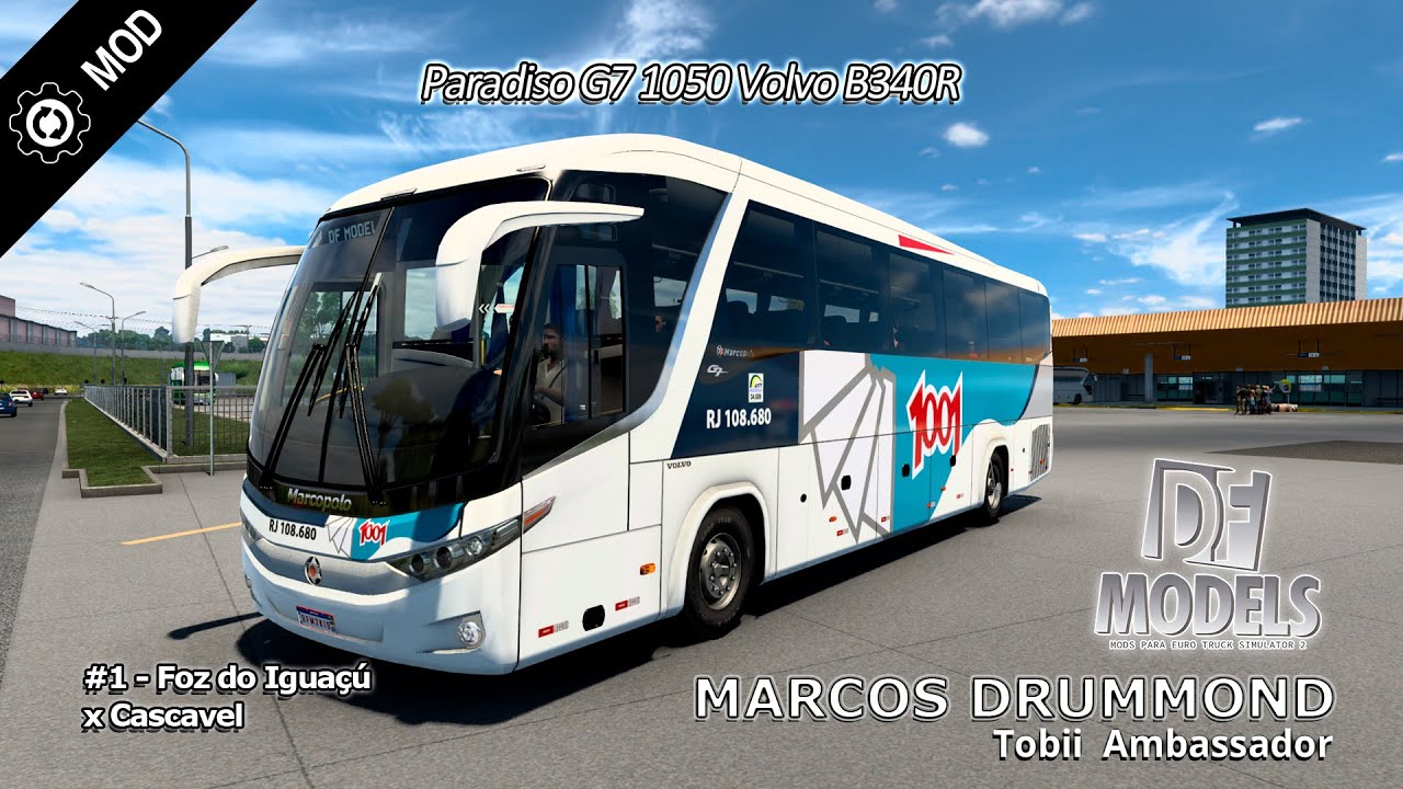 DF Models - Paradiso G7 1050 Volvo B340R // Mapa Detail Map - ETS 2