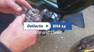 Dellorto SHA 14 Carburetor Strip Down ( Cimatti Mini Chic Moped Restoration )
