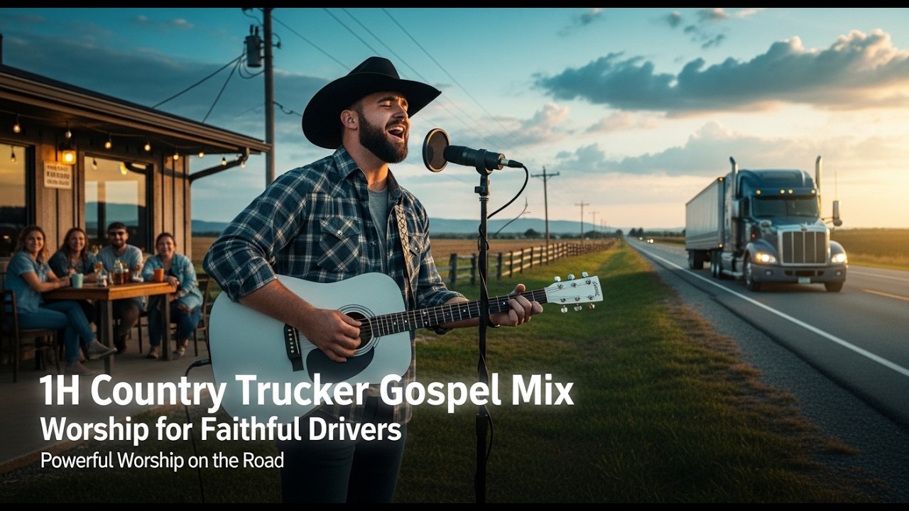 🚚🔥 1H Country Trucker Gospel Mix – Worship for Faithful Drivers