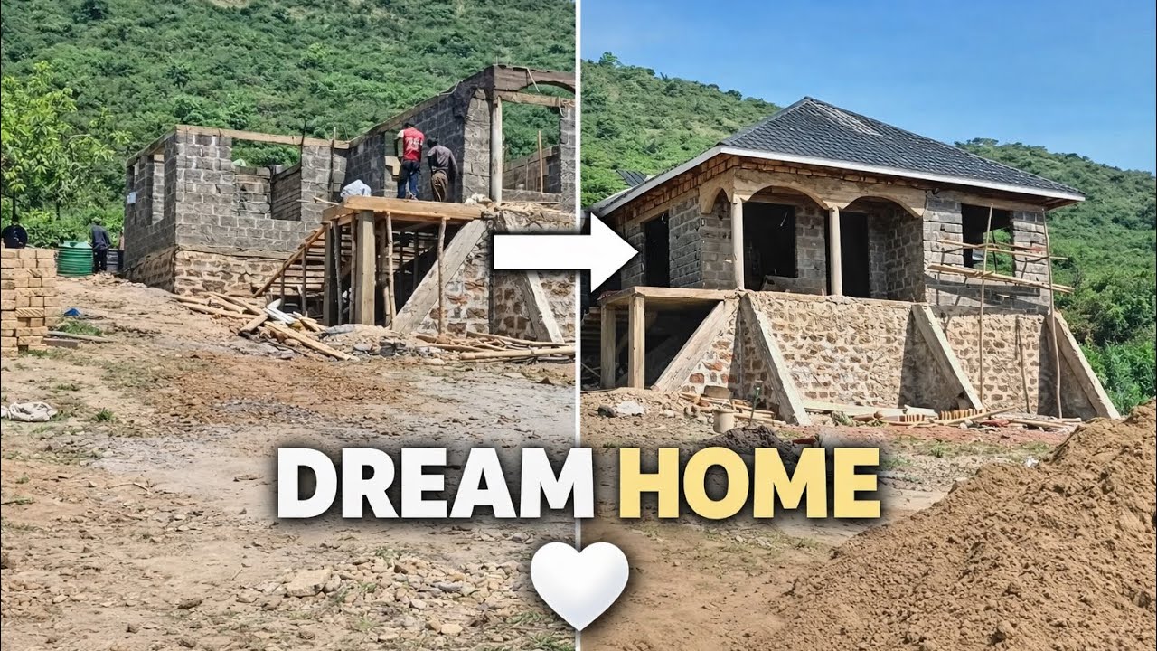 Building Our Dream Rural Home From Scratch 🤍 Village House Project