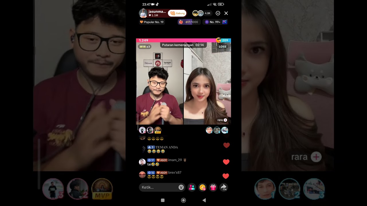 JASUN LIVE MALAM INI 14-15 JANUARI 