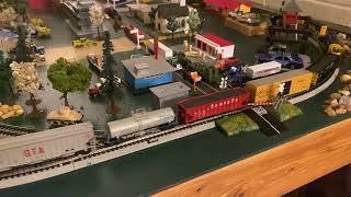 Layout Update 8/5/24.  ATSF 5088 returns!