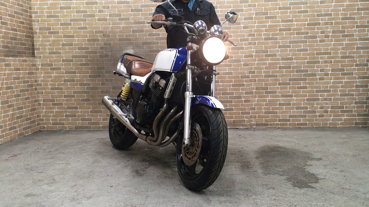 gsx400インパルス GSX400インパルス白青066900095346687 - YouTube