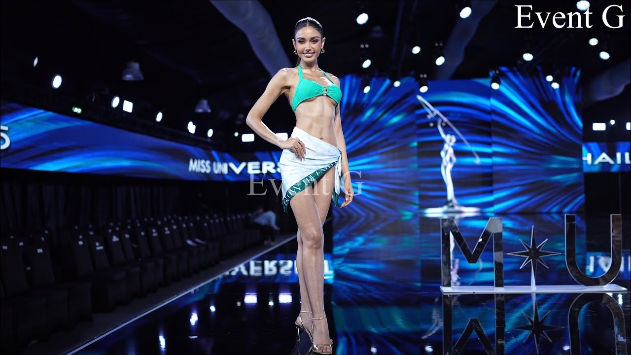 Veena Praveenar Singh Miss Universe Thailand 2025 swimsuit competition bts