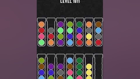 【Ball Sort Puzzle】Level.1811