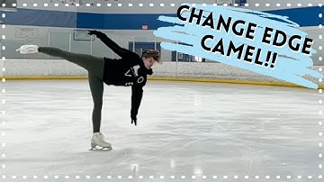 How To Do A Change Edge Camel! - Figure Skating Tutorial