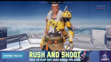 Hyper Front  Beta Gameplay | Sniper OP | Valorant Mobile | Project M