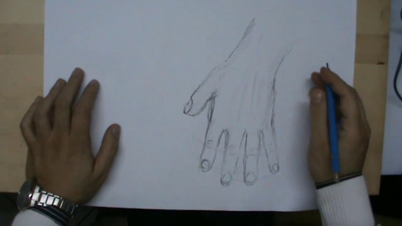 Come Disegnare Le Mani A Matita