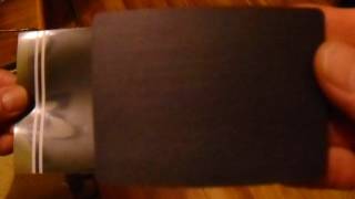 fridge magnet under viewing film