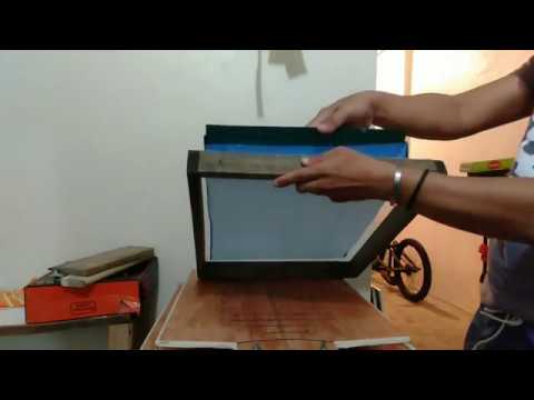 Emulsion Remover Screen Print - How To 