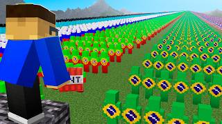 prendi 400 REPRESENTANTES de 400 PAÍSES no Minecraft