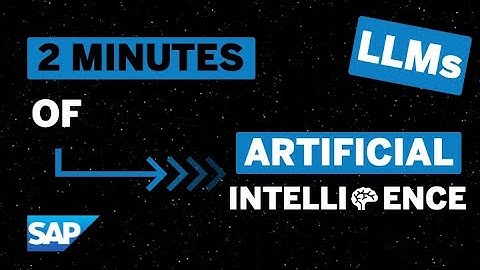 SAP AI: Large Language Models | AI Buzzwords Part 1