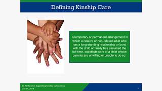 It’s All Relative: Supporting Kinship Connections